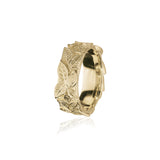 Spring Leaves 9ct Gold Ring GR455