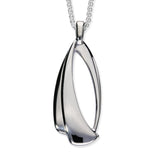 Trendy Twirls Silver Pendant P1101