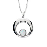 Harlequin Silver Pendant SP273