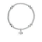 Thistle Silver Stretch Bracelet SSBL04