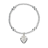 Luckenbooth Silver Stretch Bracelet SSBL06