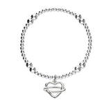 Celtic Generations Silver Stretch Bracelet SSBL10