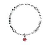 Harlequin Silver Stretch Bracelet SSBL11