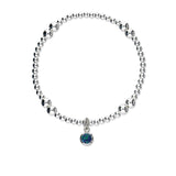 Harlequin Silver Stretch Bracelet SSBL11