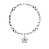 Happy Valley Silver Stretch Bracelet SSBL12