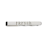 Runic Silver Tie Slide TS4