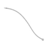 18kt White Tennis Bracelet with Lab Grown Diamonds - UDBL1001