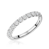 18kt White Gold Lab Grown Diamond Ring - UDR1002