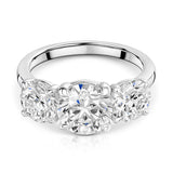 18kt White Gold Lab Grown Diamond Ring - UDR1006