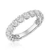 18kt White Gold Lab Grown Diamond Ring - UDR1011