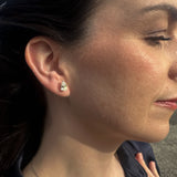 18kt White gold Earrings with Pear Shaped Lab Grown Diamonds - UDE1006