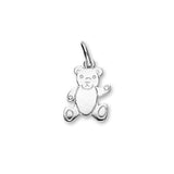 Teddy Bear Silver Charm C119