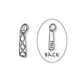 Live, Laugh, Love Sterling Silver Charm C346