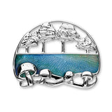 Pat Cheney Silver Brooch EB723