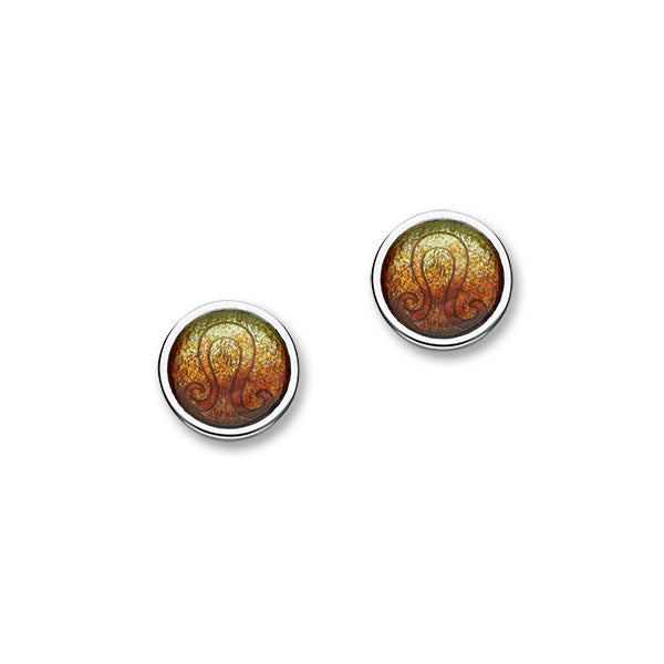 Zodiac Silver Earrings EE584 Leo