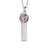 Charles Rennie Mackintosh Silver Pendant EP53