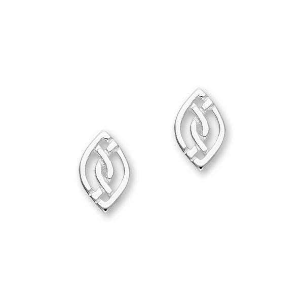 Celtic Silver Earrings E1806