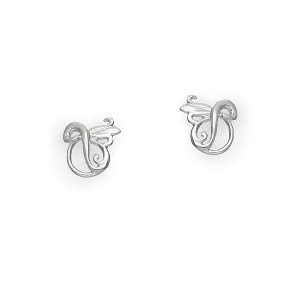 Art Nouveau Silver Earrings E238