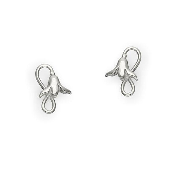 Art Nouveau Silver Earrings E244