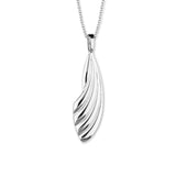 Trendy Twirls Silver Pendant P1102