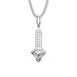 Frank Lloyd Wright Silver Pendant P259
