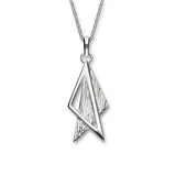 Simply Stylish Silver Pendant P939
