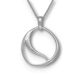 Flourish Silver Pendant P990
