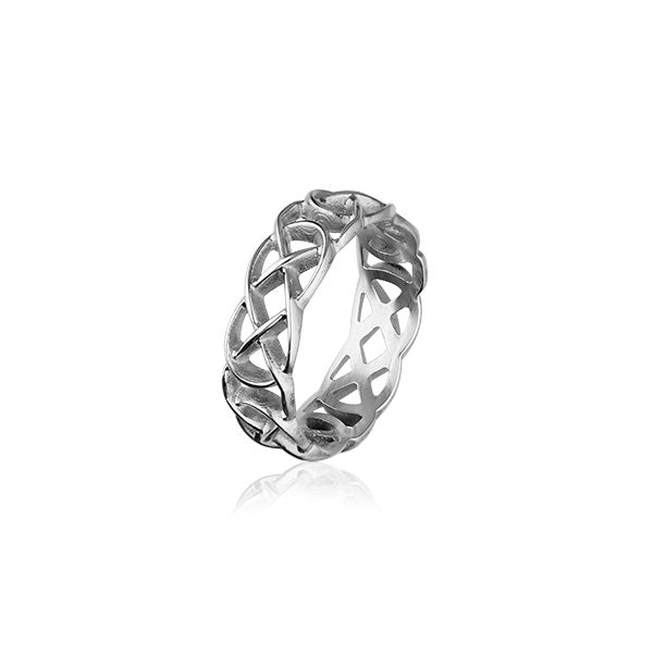 Celtic Silver Ring R204