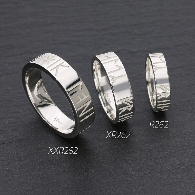 Runic Silver Ring XR262