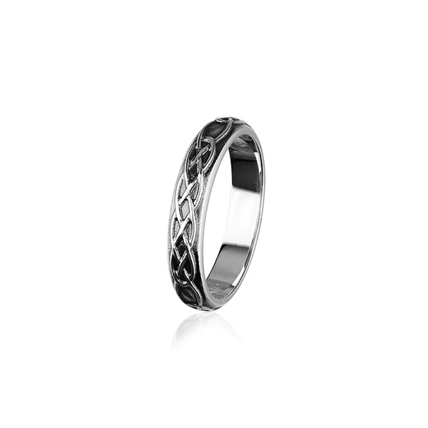 Celtic Silver Ring R319