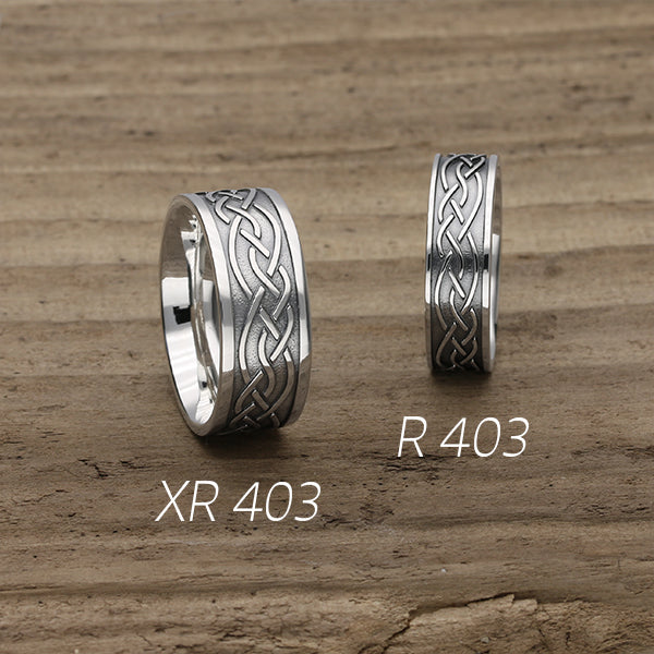 Celtic Silver Ring XR403