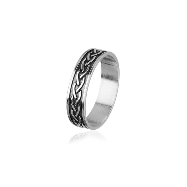 Celtic Silver Ring XR399