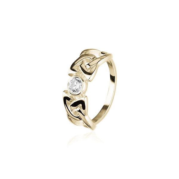 Celtic Silver Ring CR154