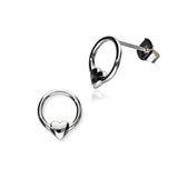 Hearts Silver Earrings E1667