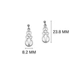 Celtic Silver Earrings E97