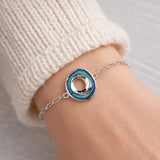Maeshowe Enamel Silver Bracelet EBL128