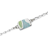 Arizona Enamel Silver Bracelet EBL131