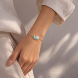 Arizona Enamel Silver Bracelet EBL131
