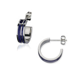 Enamel Hoop Earrings EE654