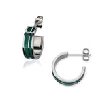 Enamel Hoop Earrings EE654
