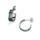 Enamel Hoop Earrings EE654