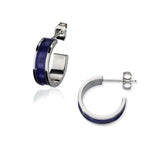 Enamel Hoop Earrings EE655