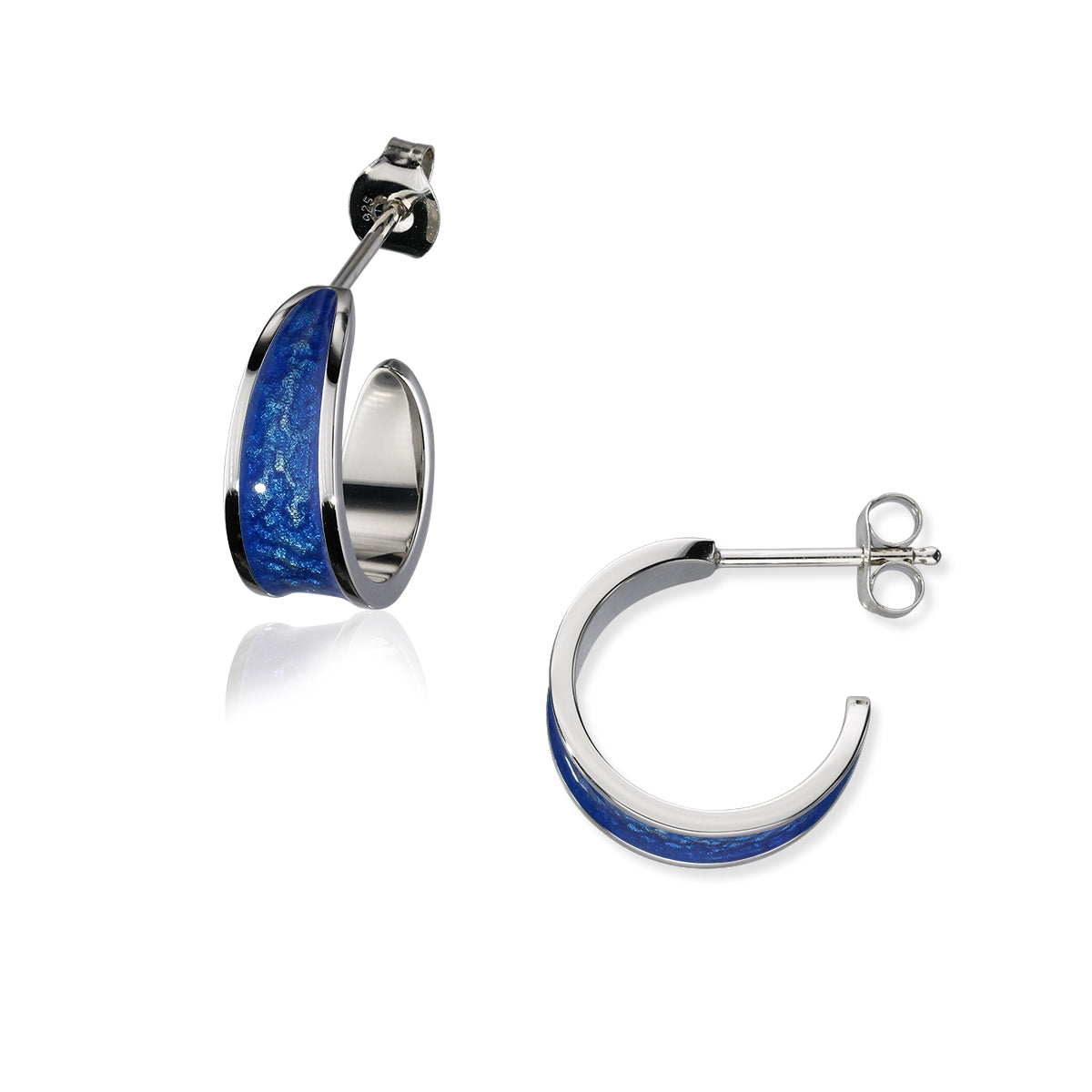 Enamel Hoop Earrings EE656