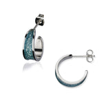 Enamel Hoop Earrings EE656