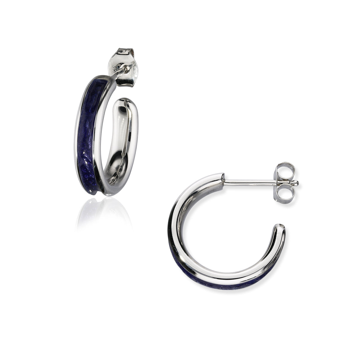 Enamel Hoop Earrings EE658