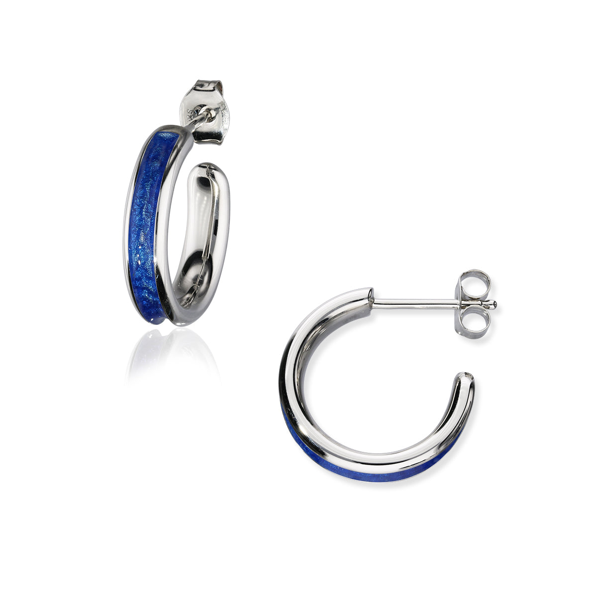 Enamel Hoop Earrings EE658