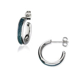 Enamel Hoop Earrings EE658