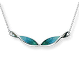 Spiritual Silver Enamel Necklet EN78