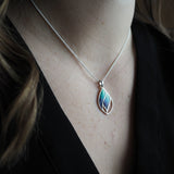 Northern Lights Large Enamel Pendant EP516