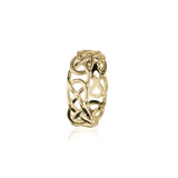 Celtic Gold Ring GR204